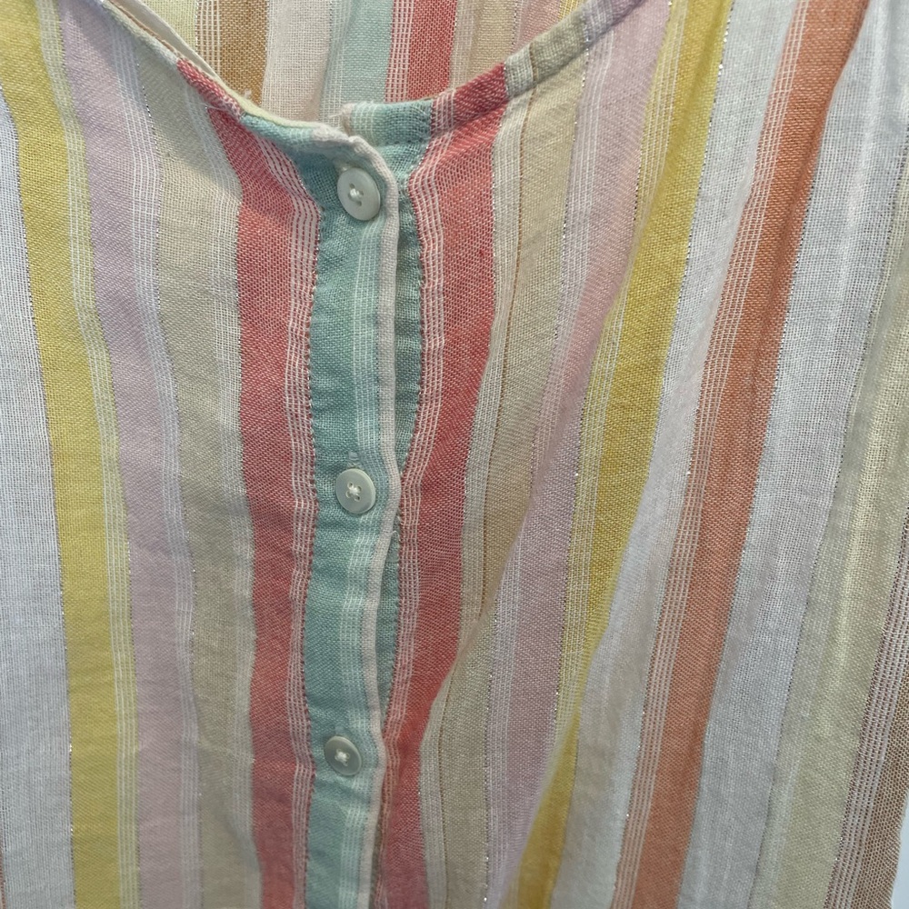 Sézane Rick Top Multicolor Stripe Size 4 - Picture 5 of 7